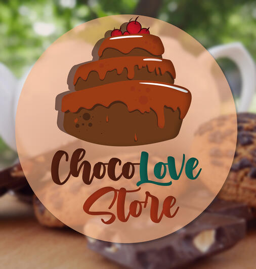 Simple Logo Chocolove Store