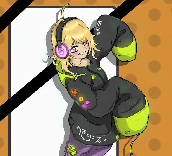 CyberPunk Girl Commission