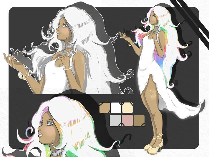 Diana Character Design